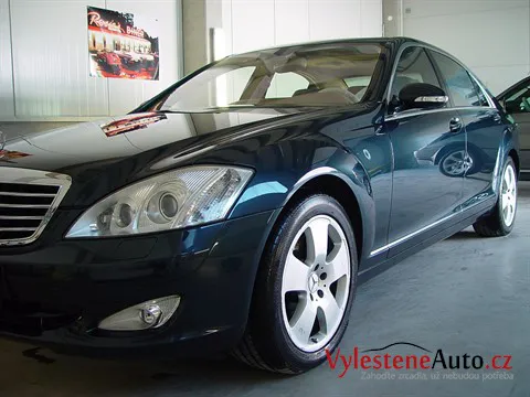 Mercedes S500 Long - Renovace a nanokeramická ochrana laku