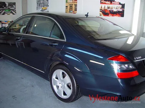 Mercedes S500 Long - Renovace a nanokeramická ochrana laku
