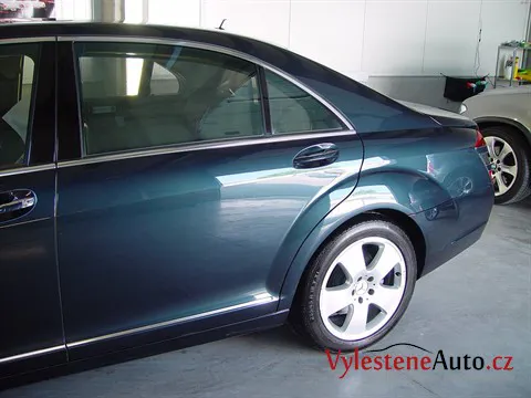 Mercedes S500 Long - Renovace a nanokeramická ochrana laku