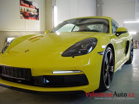 Porsche Cayman S - Renovace laku a nanokeramická ochrana