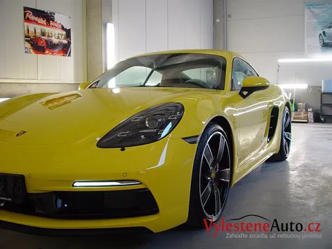 Porsche Cayman S - Renovace laku a nanokeramická ochrana