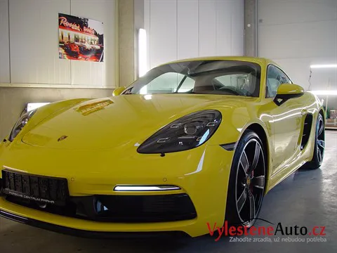 Porsche Cayman S - Renovace laku a nanokeramická ochrana