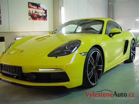 Porsche Cayman S - Renovace laku a nanokeramická ochrana