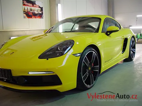 Porsche Cayman S - Renovace laku a nanokeramická ochrana