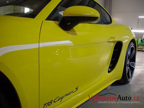 Porsche Cayman S - Renovace laku a nanokeramická ochrana