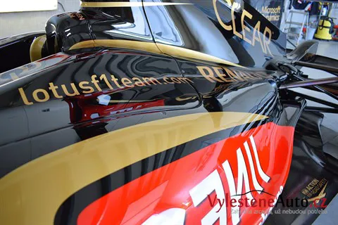 Formule 1 Lotus Renault GP (R31) - Renovace a nanokeramická ochrana laku