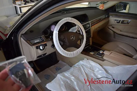 Mercedes E 350 - Renovace a nanokeramická ochrana laku