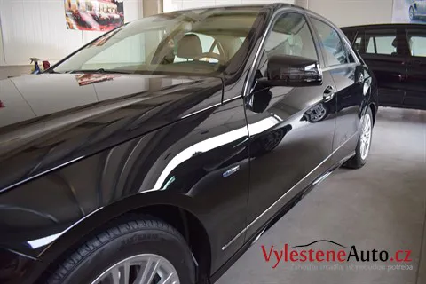 Mercedes E 350 - Renovace a nanokeramická ochrana laku
