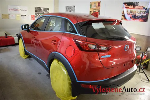Mazda CX3 - Základní renovace laku