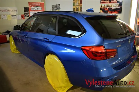 BMW 330d kombi - Renovace a nanokeramická ochrana laku