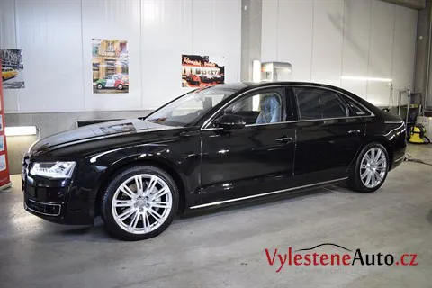 Audi A8 L - Renovace a nanokeramická ochrana laku