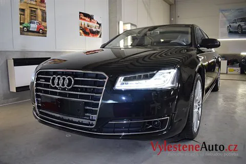 Audi A8 L - Renovace a nanokeramická ochrana laku