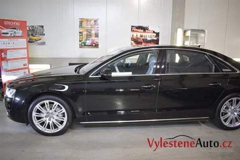 Audi A8 L - Renovace a nanokeramická ochrana laku