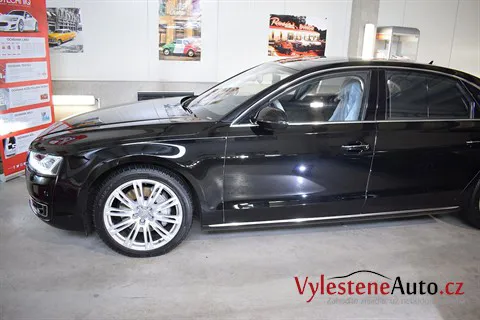 Audi A8 L - Renovace a nanokeramická ochrana laku
