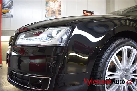 Audi A8 L - Renovace a nanokeramická ochrana laku
