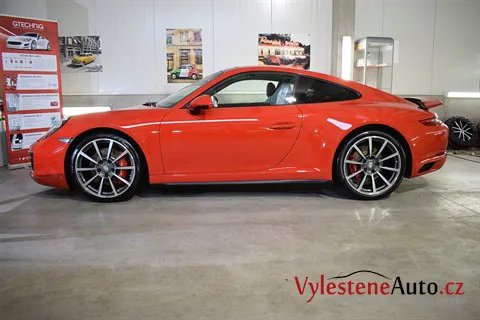 Porsche 911 4S - Renovace a nanokeramická ochrana laku