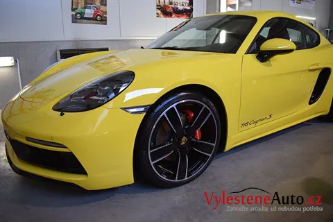 Porsche Cayman S - Renovace a nanokeramická ochrana laku