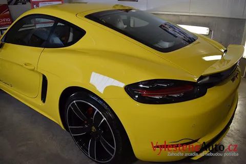 Porsche Cayman S - Renovace a nanokeramická ochrana laku