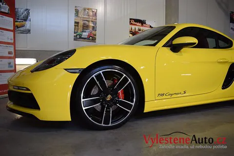 Porsche Cayman S - Renovace a nanokeramická ochrana laku