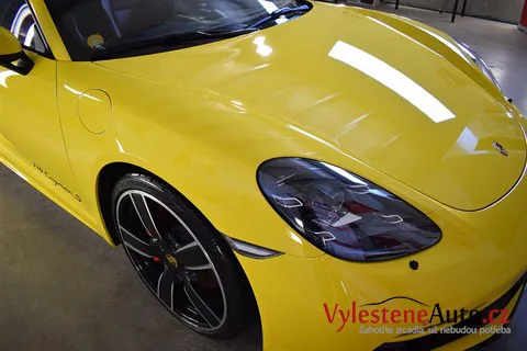 Porsche Cayman S - Renovace a nanokeramická ochrana laku