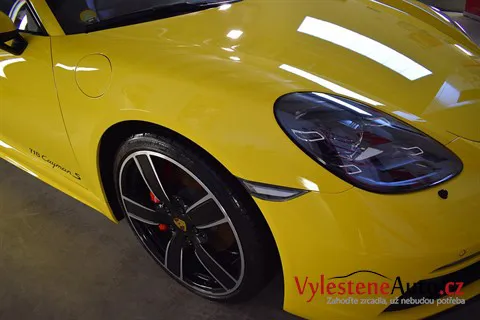 Porsche Cayman S - Renovace a nanokeramická ochrana laku