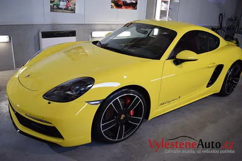Porsche Cayman S - Renovace a nanokeramická ochrana laku