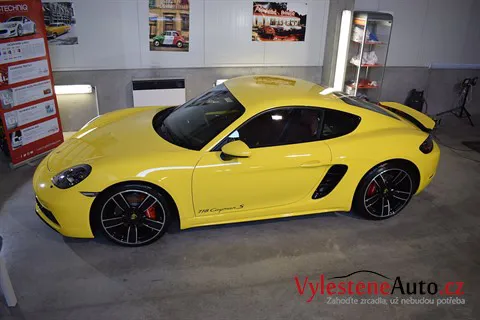 Porsche Cayman S - Renovace a nanokeramická ochrana laku