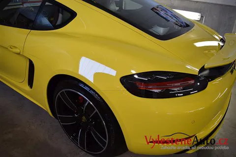 Porsche Cayman S - Renovace a nanokeramická ochrana laku