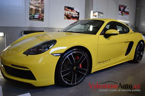 Porsche Cayman S - Renovace a nanokeramická ochrana laku