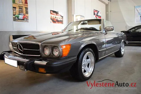 Mercedes SL 380 - Rozleštění a ochrana laku