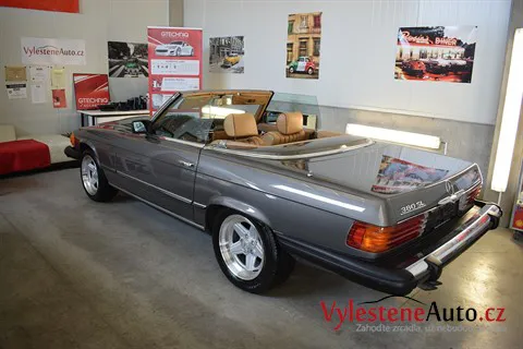 Mercedes SL 380 - Rozleštění a ochrana laku