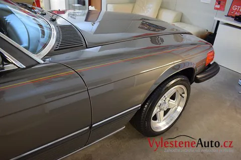 Mercedes SL 380 - Rozleštění a ochrana laku