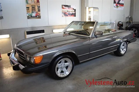 Mercedes SL 380 - Rozleštění a ochrana laku