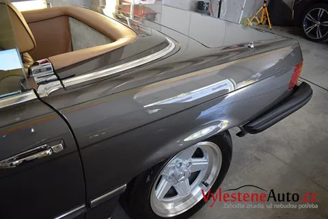 Mercedes SL 380 - Rozleštění a ochrana laku