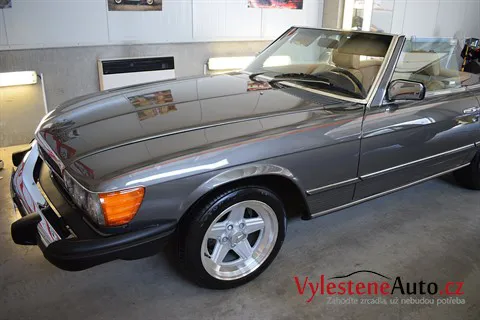 Mercedes SL 380 - Rozleštění a ochrana laku