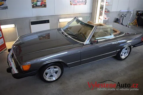 Mercedes SL 380 - Rozleštění a ochrana laku