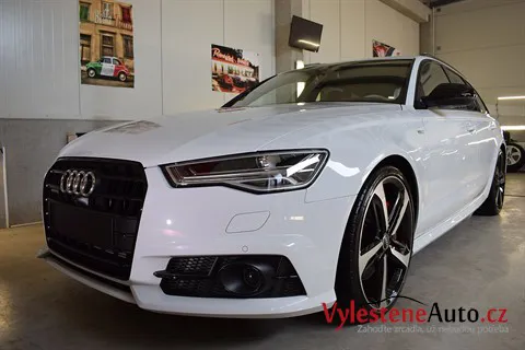 Audi A6 kombi V6T - Renovace a nanokeramická ochrana laku