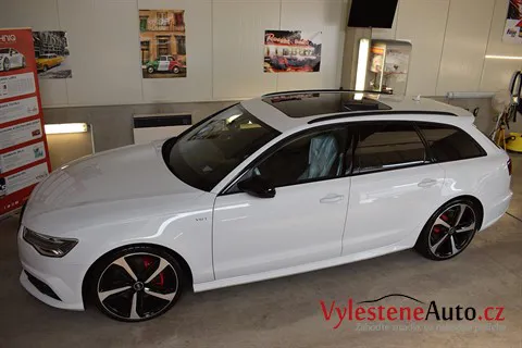 Audi A6 kombi V6T - Renovace a nanokeramická ochrana laku