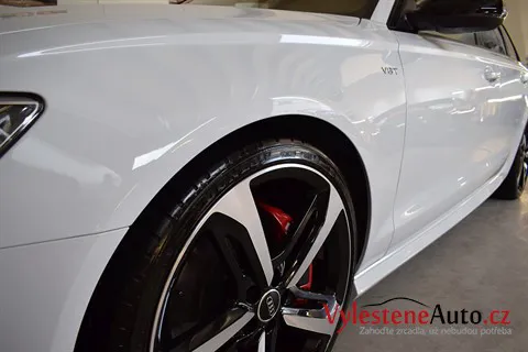 Audi A6 kombi V6T - Renovace a nanokeramická ochrana laku