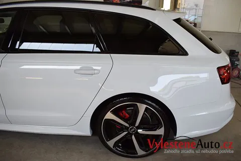 Audi A6 kombi V6T - Renovace a nanokeramická ochrana laku