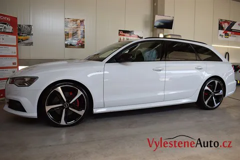 Audi A6 kombi V6T - Renovace a nanokeramická ochrana laku