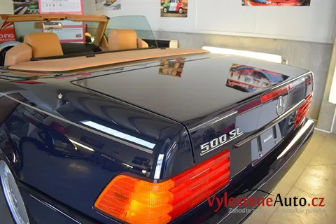 Mercedes 500 SL - Renovace a ochrana laku