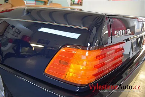 Mercedes 500 SL - Renovace a ochrana laku