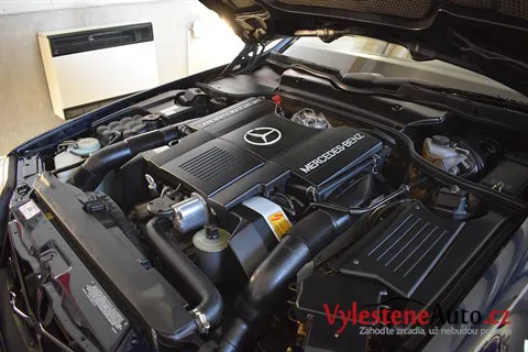 Mercedes 500 SL - Renovace a ochrana laku