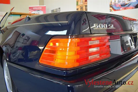 Mercedes 500 SL - Renovace a ochrana laku