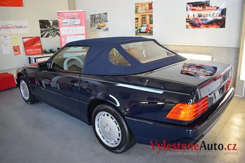 Mercedes 500 SL - Renovace a ochrana laku