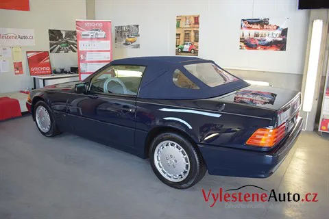 Mercedes 500 SL - Renovace a ochrana laku