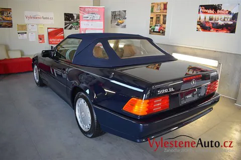 Mercedes 500 SL - Renovace a ochrana laku