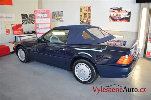 Mercedes 500 SL - Renovace a ochrana laku