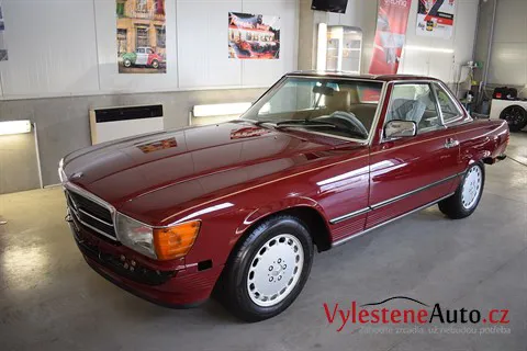 Mercedes 560 SL - Renovace a ochrana laku